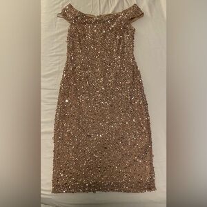 Adrianna Papell Sequin Dress